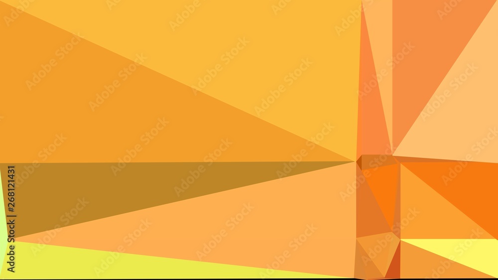 abstract geometric background with triangles and pastel orange, black and khaki colors. for poster, banner, wallpaper or texture abstract geometric background with triangles and pastel orange, black and khaki colors. for poster, banner, wallpaper or texture