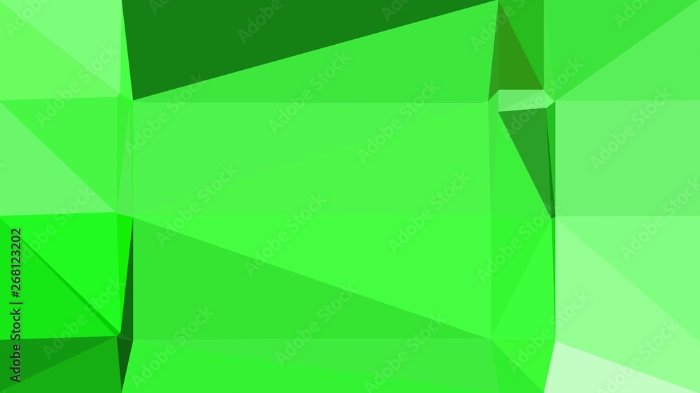 vivid lime green, forest green and pale green color geometric triangle background. simple illustration trendy abstract for poster design, cards, wallpaper or texture vivid lime green, forest green and pale green color geometric triangle background. simple illustration trendy abstract for poster design, cards, wallpaper or texture