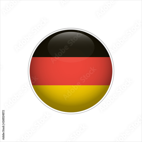 Free Download Flag of Germany. Vector illustration. Icon. 3D. Traditional color. Web, Sport. - GFXLoad