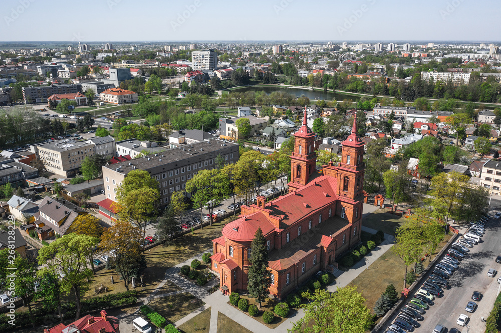 Aerial view of Panevezys