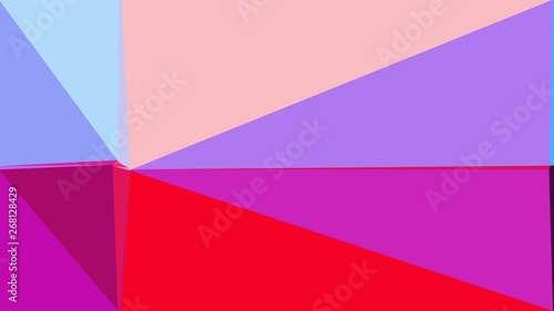 plum, medium violet red and crimson colored contemporary art. simple geometric shape background for poster, banner, wallpaper or texture