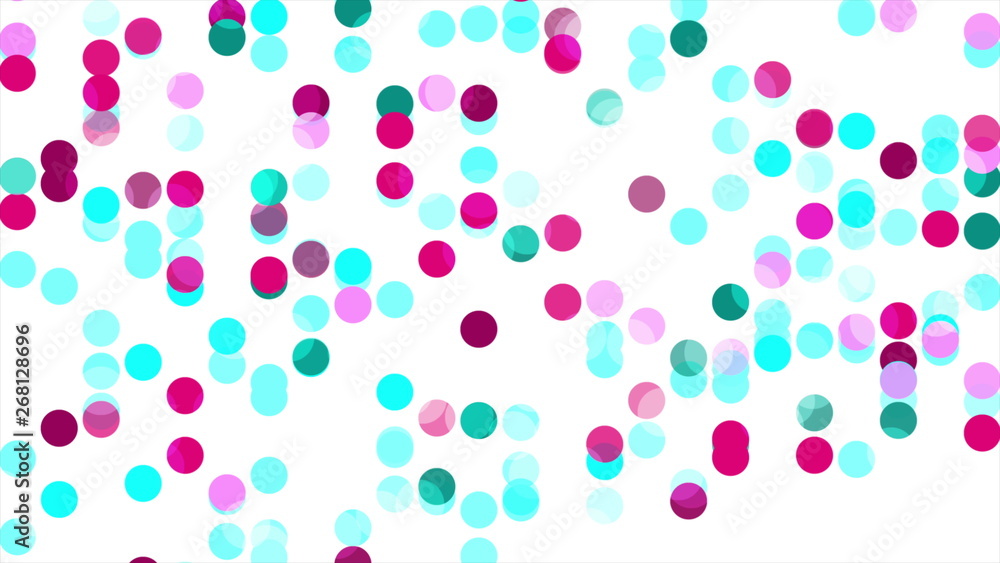 Colorful abstract circles background