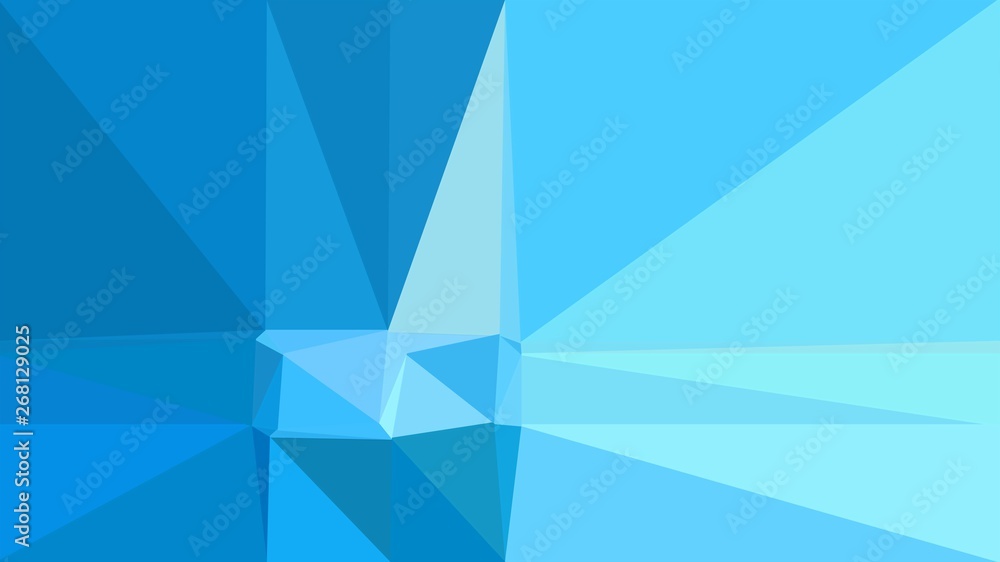 triangle background abstract with strong blue, medium turquoise and baby blue colors. backdrop style for poster element, cards, wallpaper or texture triangle background abstract with strong blue, medium turquoise and baby blue colors. backdrop style for poster element, cards, wallpaper or texture