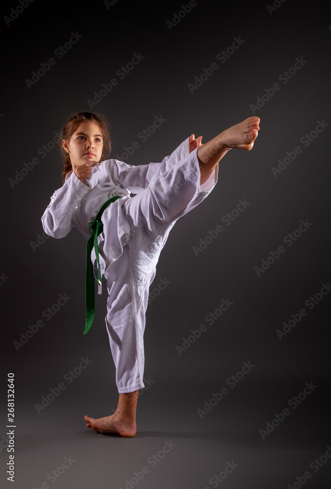 Little Karateka Girl Little Karateka Girl