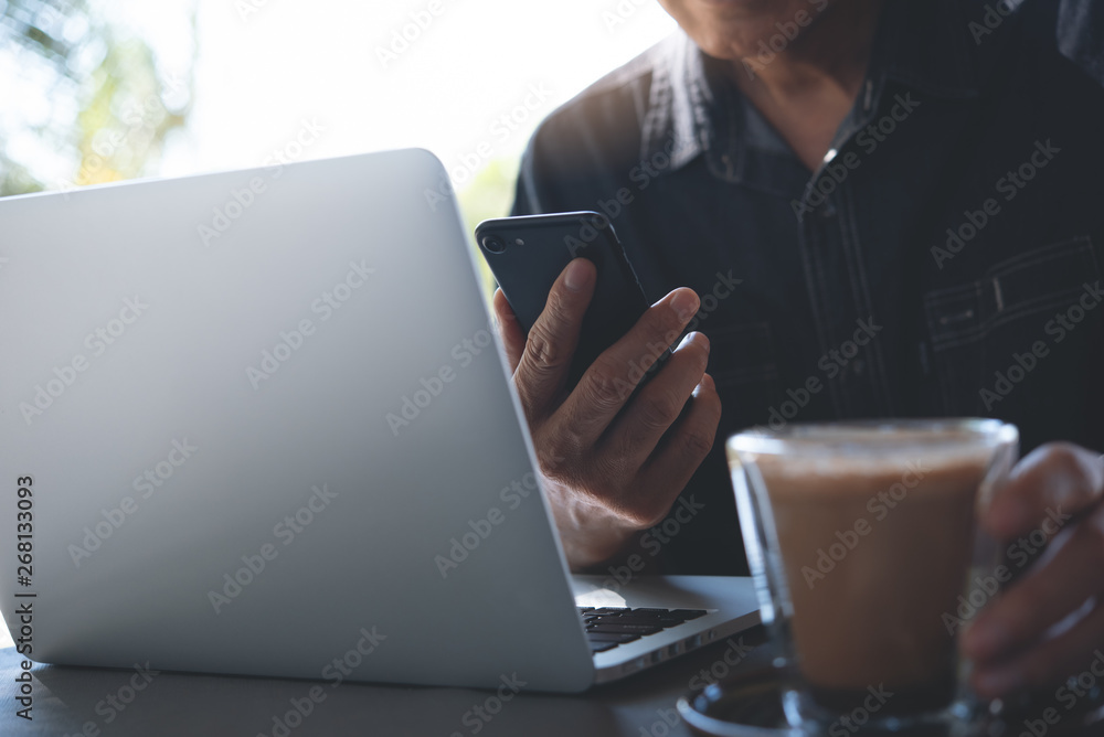 working at coffee shop working at coffee shop