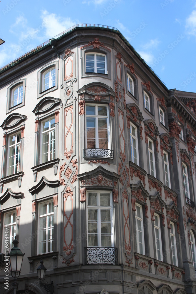 Obraz premium Munich architecture on a Sunny spring day