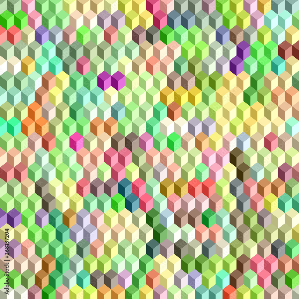 Background from cubes Background from cubes