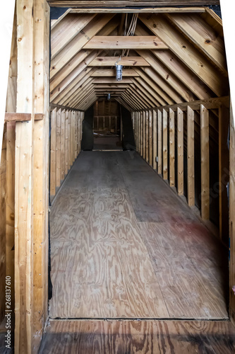 Large Clean House Home Attic