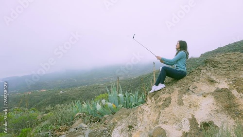discovery planet adventure travel girl video portait