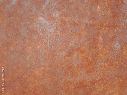 Rusty metal sheet for background. The concept of old, vintage steel.