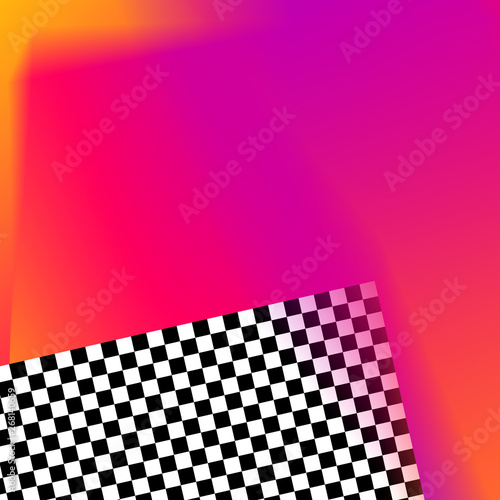 Abstract glowing blurred shapes.