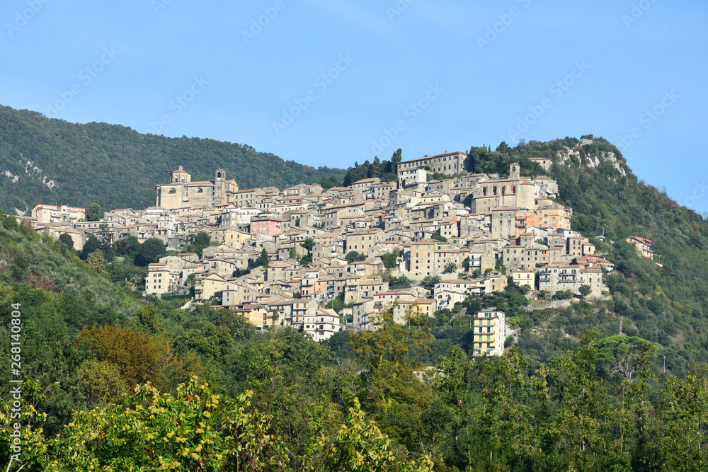 The town of Patrica in central Italy