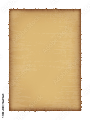 Realistic parchment with texture