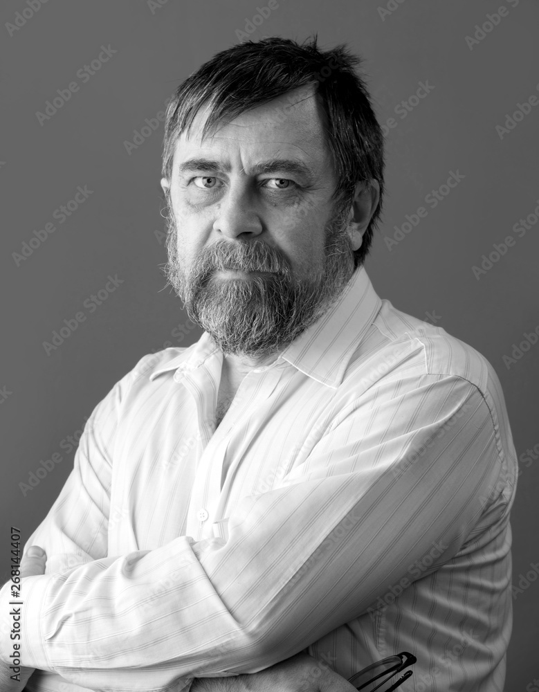 Fototapeta premium Portrait of elderly man