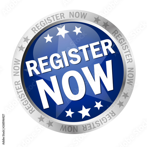 Button with Banner register now