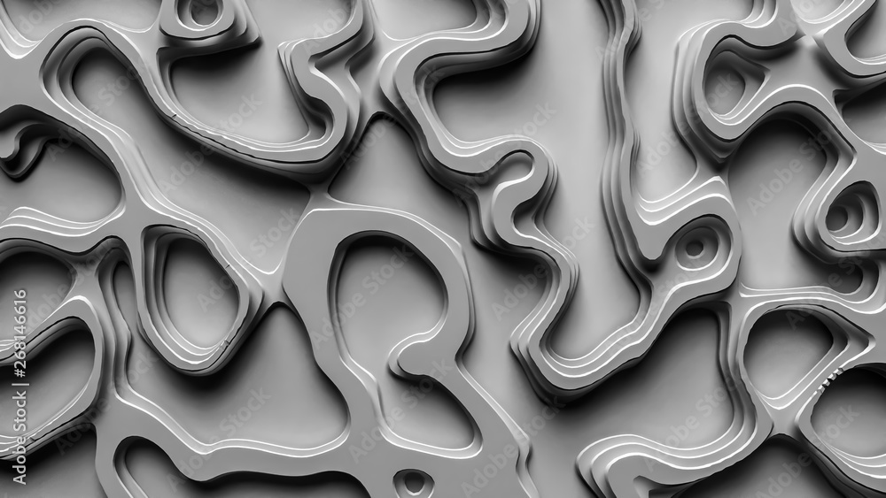 Beautiful white relief texture background. 3d illustration, 3d rendering. Beautiful white relief texture background. 3d illustration, 3d rendering.