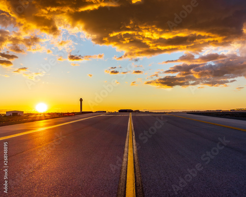 Taxiway Sunset