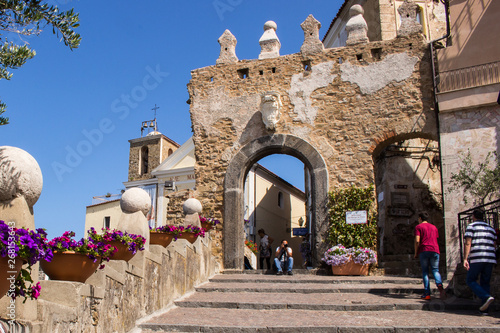 Agropoli, pearl of Cilento, view of the Medieval Castle photo