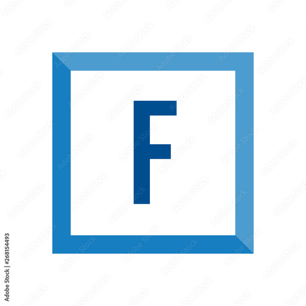 Initial Letter Logo F Template Vector Design Initial Letter Logo F Template Vector Design