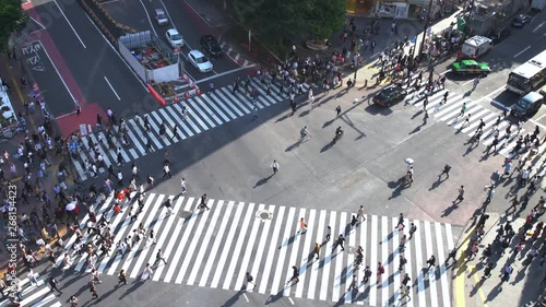 東京・渋谷・交差点