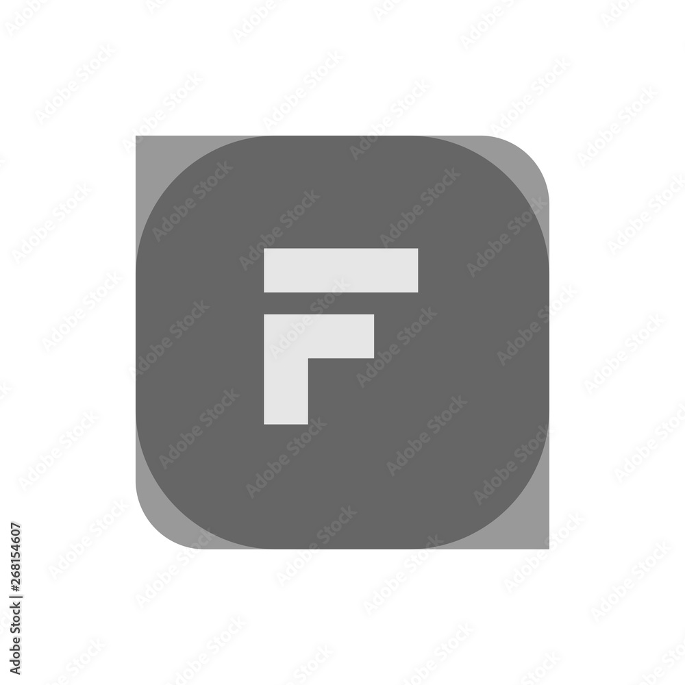 Initial Letter Logo F Template Vector Design Initial Letter Logo F Template Vector Design