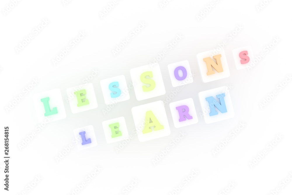 Lessons Learn, learning keyword. For web page, graphic design, texture or background. Lessons Learn, learning keyword. For web page, graphic design, texture or background.