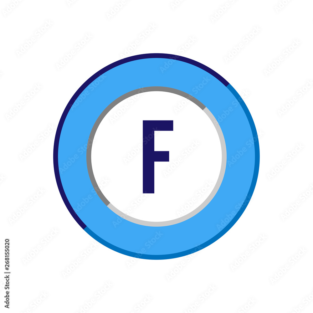 Initial Letter Logo F Template Vector Design Initial Letter Logo F Template Vector Design