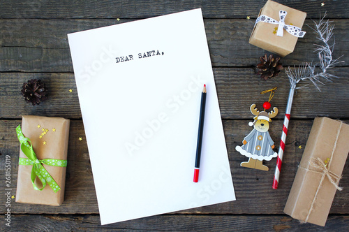 dear santa letter
