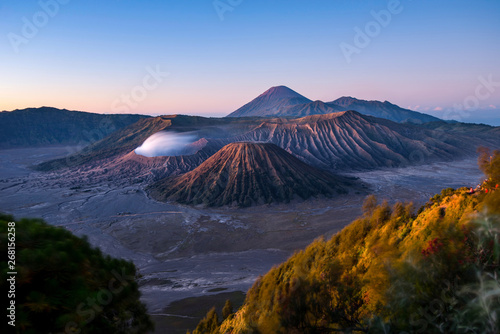 Mount Bromo volcano - Bromo Tengger Semeru National Park, East Java, Indonesia.