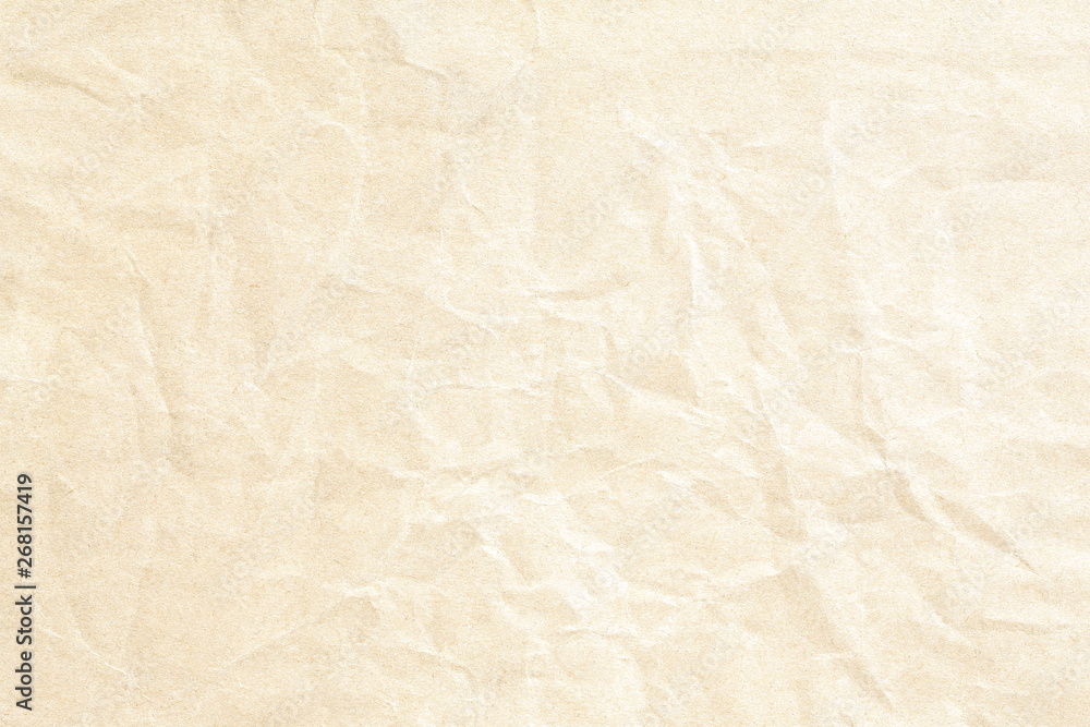 Crumpled old brown paper texture Crumpled old brown paper texture