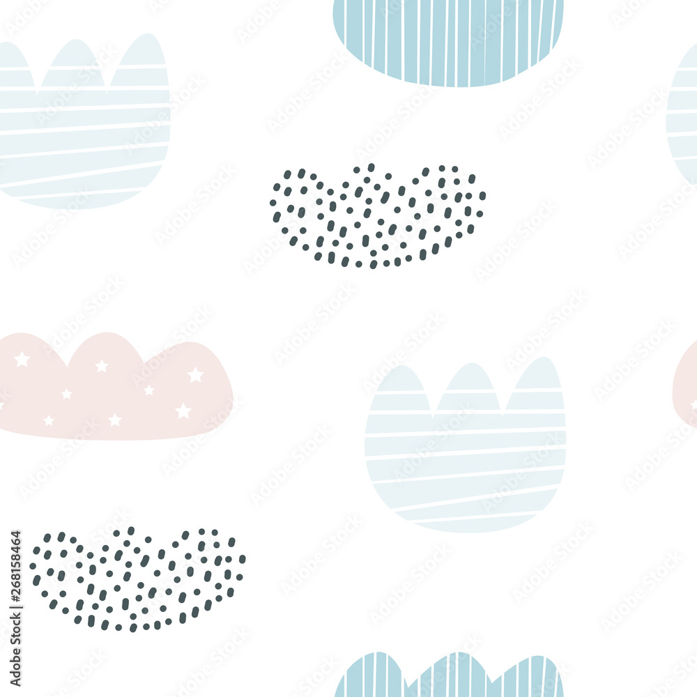Abstract cloud print Abstract cloud print