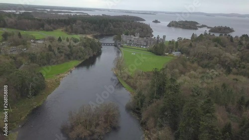 Cong Ashford Castle Drone video, Ireland photo