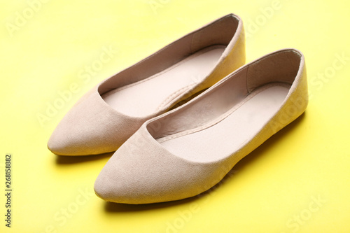 classic fashionable spring women's suede shoes