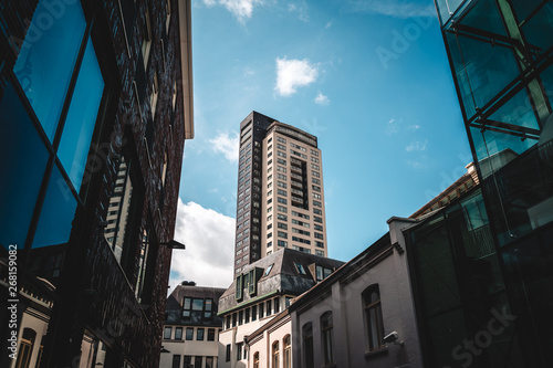 modern building city view