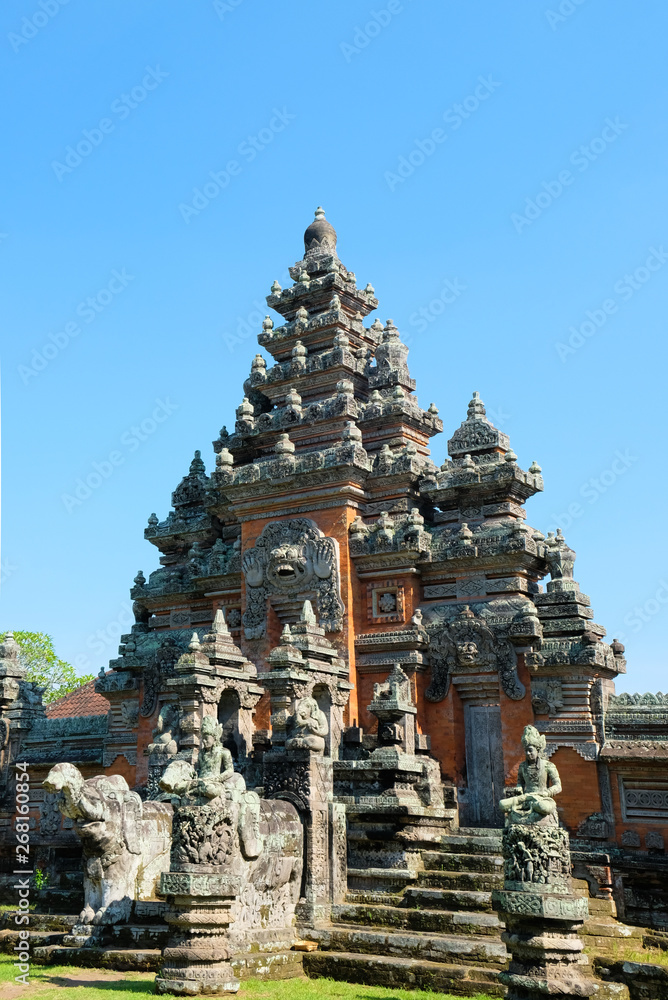Hindu temples at Ubud, Denpesar, Bali island Indonesia