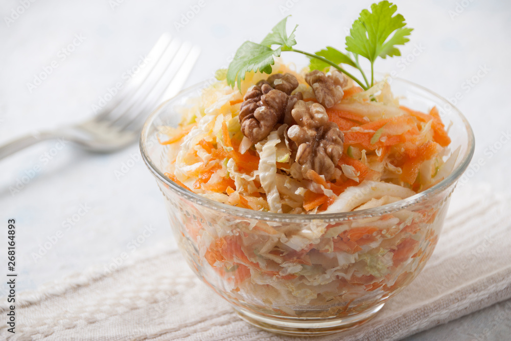 Chinese cabbage salad Chinese cabbage salad