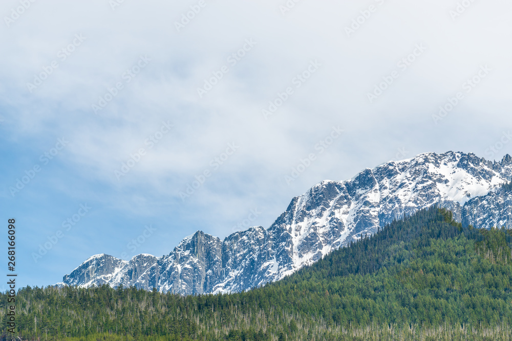 View of mountains in British Columbia, Canada. View of mountains in British Columbia, Canada.