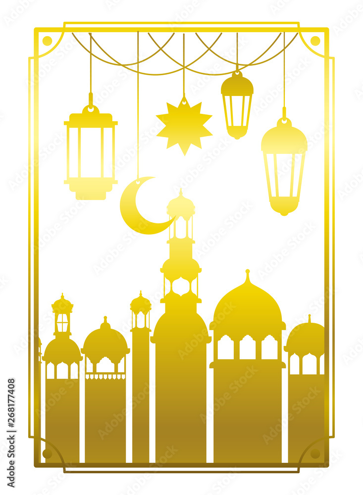 ramadan kareem mosque building icon ramadan kareem mosque building icon