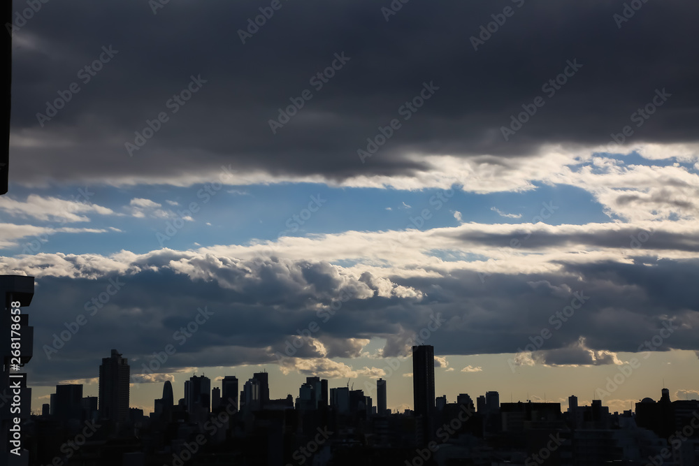  clou sky of Tokyo