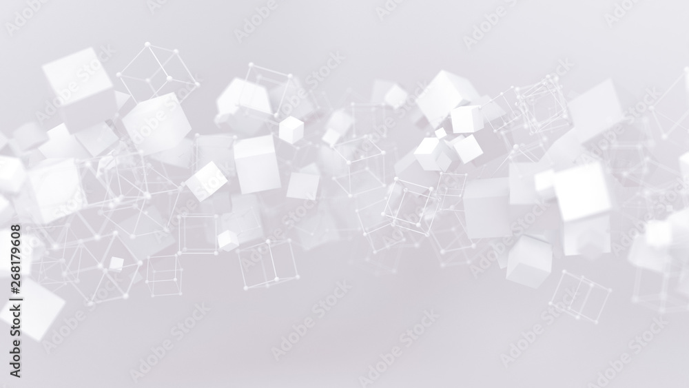 Bright white background with balloons. 3d illustration, 3d rendering. Bright white background with balloons. 3d illustration, 3d rendering.