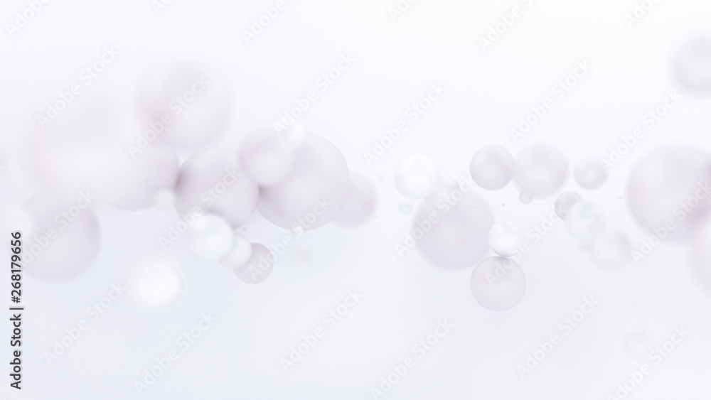 Bright white background with balloons. 3d illustration, 3d rendering. Bright white background with balloons. 3d illustration, 3d rendering.
