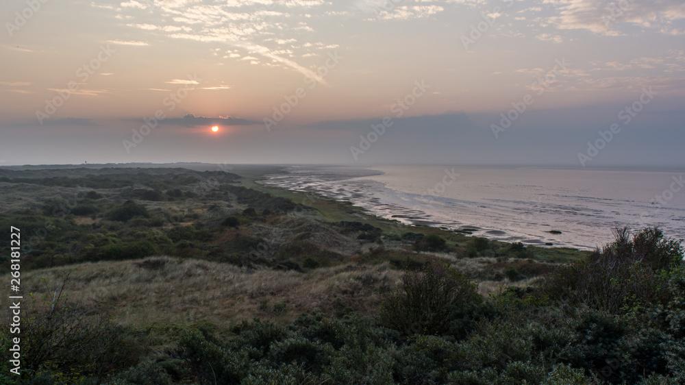 Sunrise, Het Oerd, Ameland wadden island the Netherlands