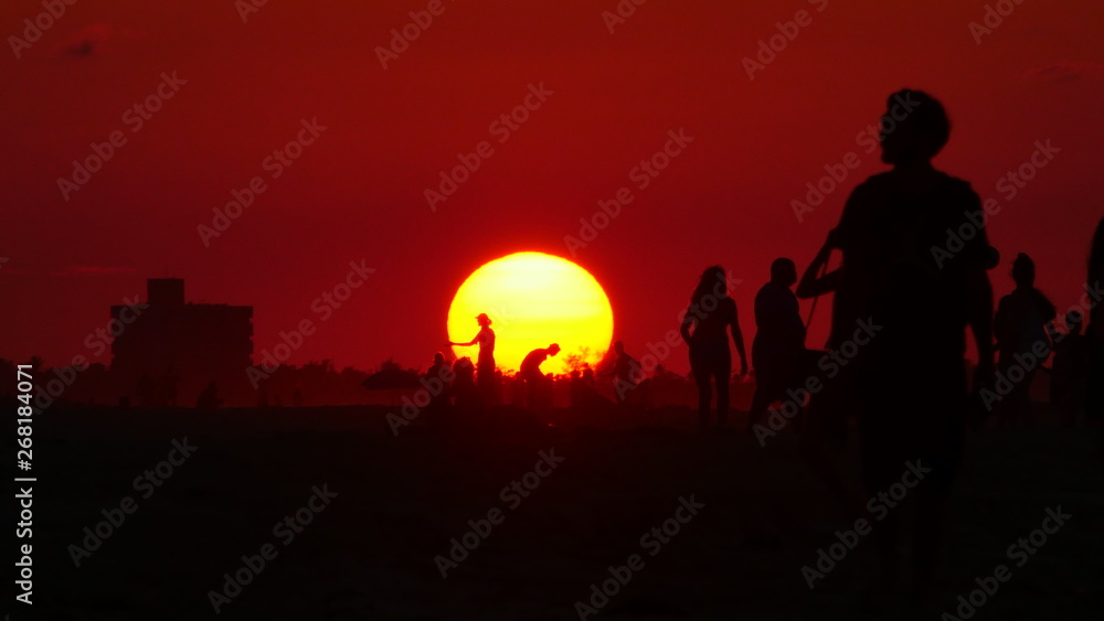 Atardecer en la playa 6