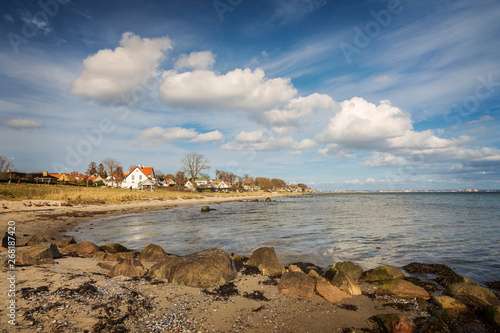 Humlebaeck beach Denmark photo