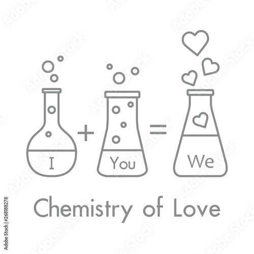 You and me and our chemistry of love. Valentine s