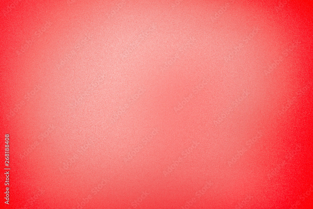 Fototapeta premium Real texture in a bright, red color illuminated with a delicate light.