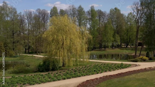 Largest garden in Lithuania. The Botanical Garden of Vilnius University. photo