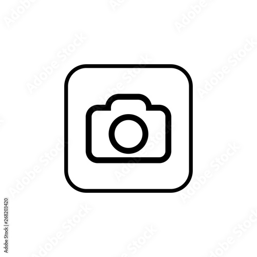 Camera Icon. Camera symbol. Camera vector icon