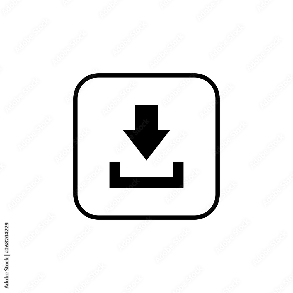 Download icon vector. Downloading vector icon Download icon vector. Downloading vector icon