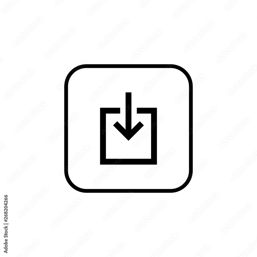 Download icon vector. Downloading vector icon Download icon vector. Downloading vector icon